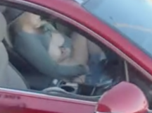 She’s Masturbating in her Car